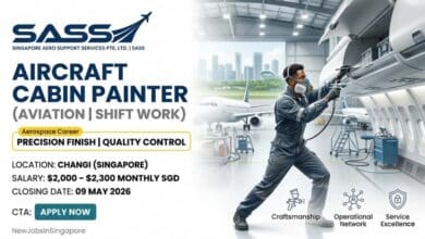 Aircraft Cabin Painter (Aviation, Shift Work, Changi)